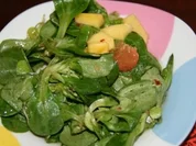 Salat: fruchtiger Mango-Feldsalat - Rezept