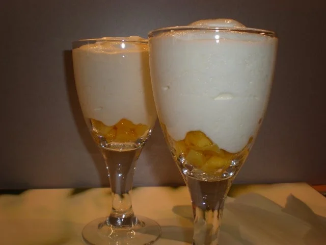 Rezept: Pfirsichbecher Pfirsichbecher - Rezept