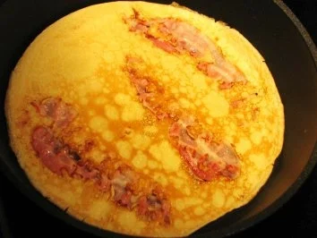 Speckpfannekuchen - Rezept