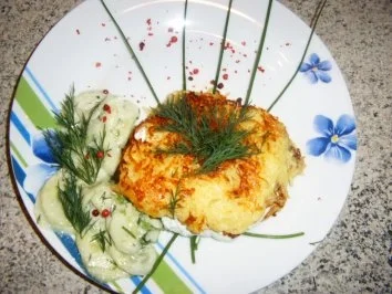 Kartoffelpuffer- Doppeldecker - Rezept