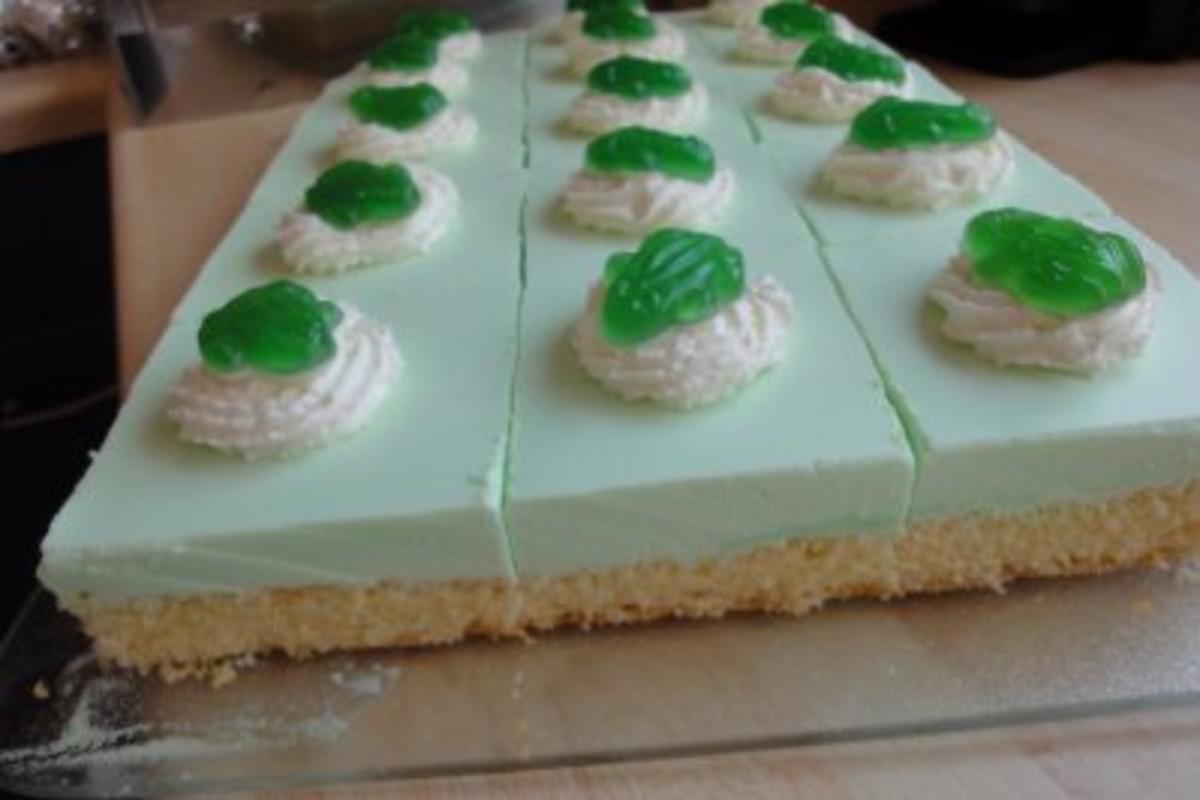 Grüner Frosch-Kuchen - Rezept - Bild Nr. 5