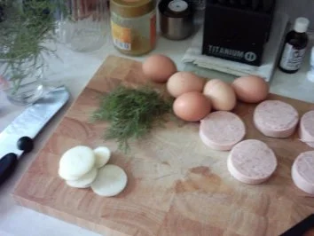 Schnelles deftiges Abendbrot - Rezept