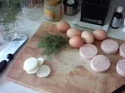 Schnelles deftiges Abendbrot - Rezept