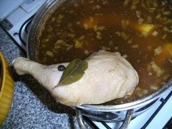 Rezept: Hähnchenschenkel auf dem Weg zur Hölle Hähnchenschenkel auf dem Weg zur Hölle - Rezept