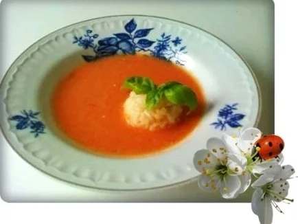Tomatensuppe mit Reis - Rezept