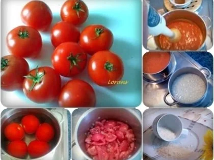 Tomatensuppe mit Reis - Rezept - Bild Nr. 3
