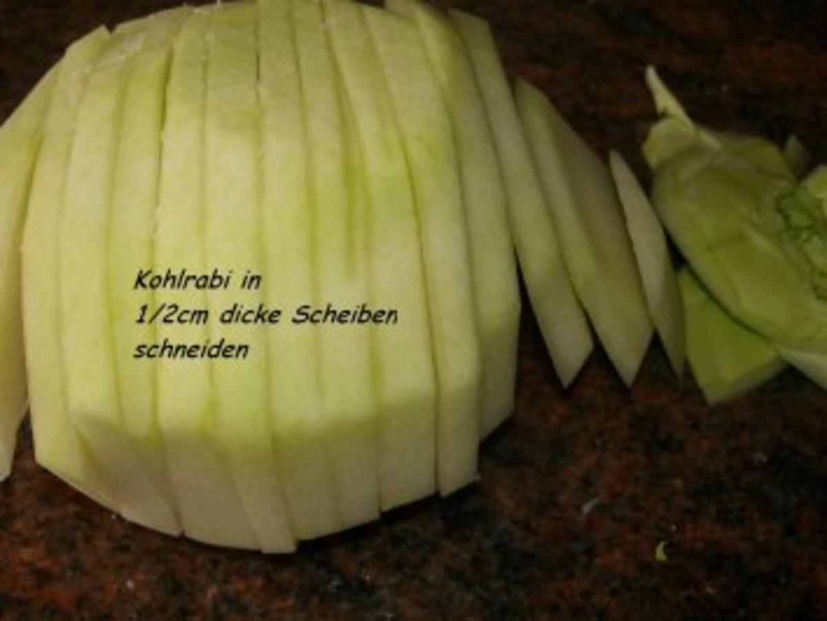Gemüse:    KOHLRABISTIFTE - Rezept - Bild Nr. 4