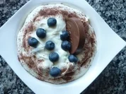 Rezept: Zitronige Blaubeer-Creme Zitronige Blaubeer-Creme - Rezept