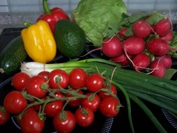 Sommersalat mit Avocadodressing - Rezept - Bild Nr. 2