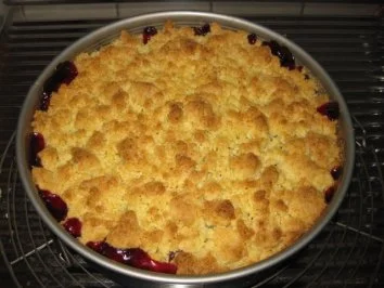 ♥҉♥  Schneckeles Kokos-Streuselkuchen ..mit Kirschen und Zwetschgen  ♥҉♥ - Rezept - Bild Nr. 8