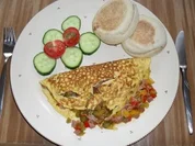 Rezept: Herzhaftes Omelette Herzhaftes Omelette - Rezept