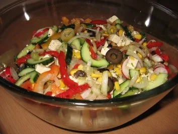 Badisch-Griechischer Hirtensalat ;o))) - Rezept - Bild Nr. 2