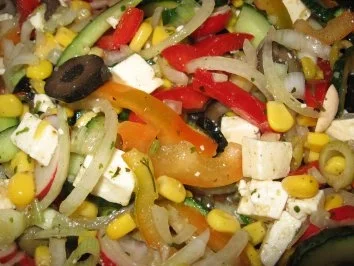 Badisch-Griechischer Hirtensalat ;o))) - Rezept - Bild Nr. 3