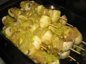 Grillspieße Huhn - Rezept