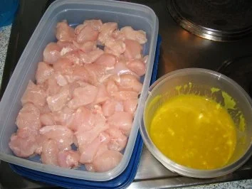 Rezept: Grillspieße Huhn Bild Nr. 2 Grillspieße Huhn - Rezept - Bild Nr. 2