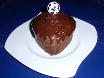 Kleine Schoko-Nuss-Herzkuchen - Rezept