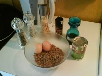 Gemüse: Grünkernpfanne mit Champignons - Rezept - Bild Nr. 2