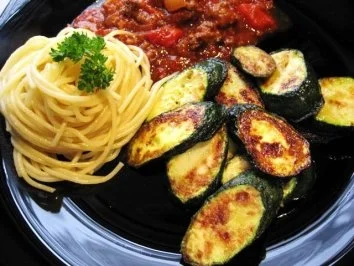 Zucchini gebraten ... - Rezept