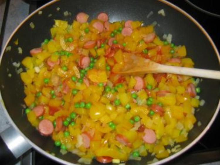 Bunte Nudelpfanne - Rezept mit Bild - kochbar.de