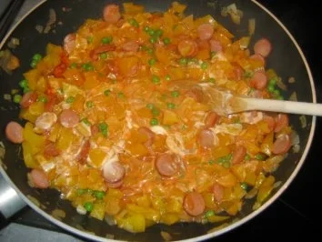 Bunte Nudelpfanne - Rezept - Bild Nr. 4