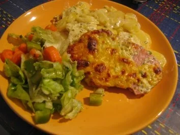 Rezept: Kartoffel-Kasseler-Auflauf Kartoffel-Kasseler-Auflauf - Rezept