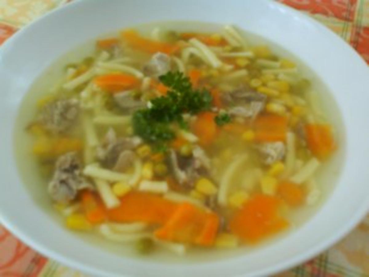 Nudelsuppe - Rezept - Bild Nr. 2