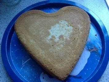 Rezept: Himbeer-Sahne-Herz Bild Nr. 3 Himbeer-Sahne-Herz - Rezept - Bild Nr. 3