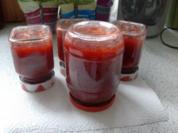 Erdbeer-Rhabarber-Marmelade mit Melisse - Rezept