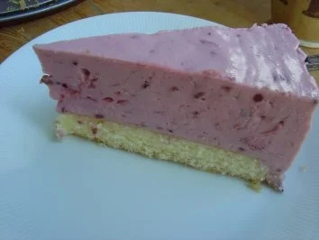 Rote Grütze Torte mit Quark - Rezept