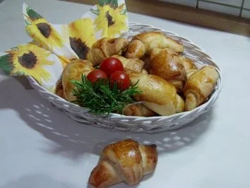 Croissants d'ail - Rezept