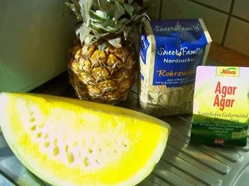 Einmachen: Ananas-Melonen-Marmelade - Rezept