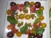 Tomaten rot gelb grün - Rezept