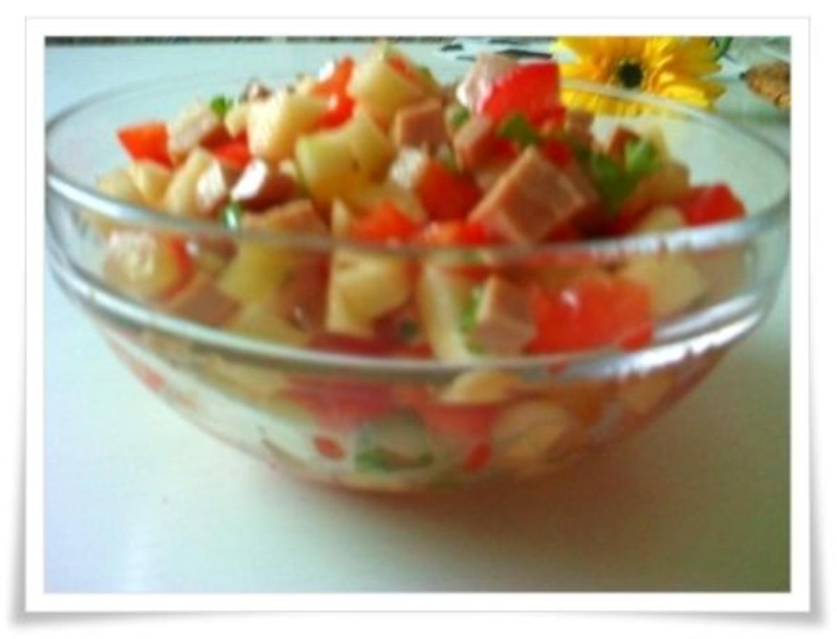 Salat:  Schinkenwurst- Salat mit Apfel......und  Mayonnaise - Rezept - Bild Nr. 20