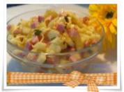 Salat:  Schinkenwurst- Salat mit Apfel......und  Mayonnaise - Rezept