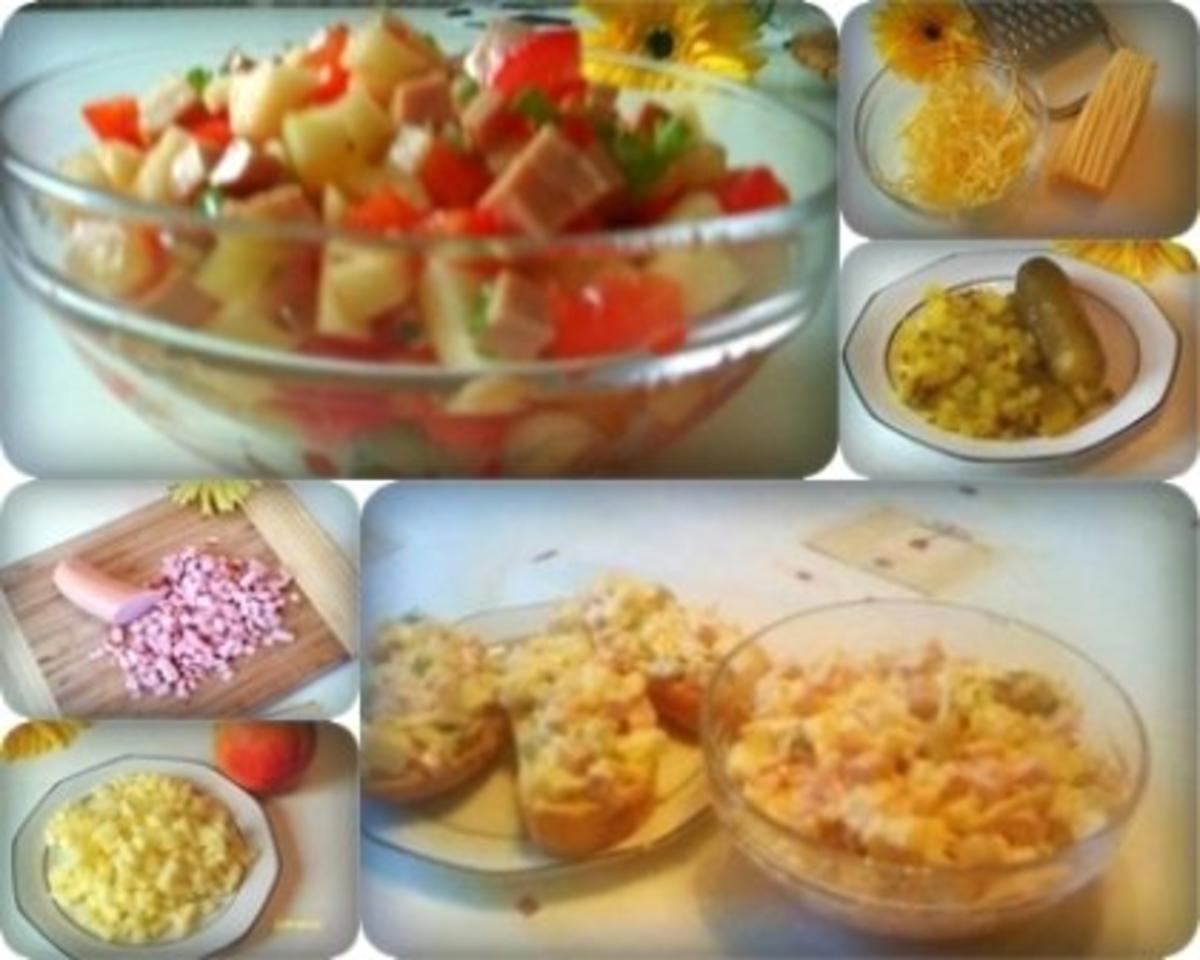 Salat:  Schinkenwurst- Salat mit Apfel......und  Mayonnaise - Rezept - Bild Nr. 15