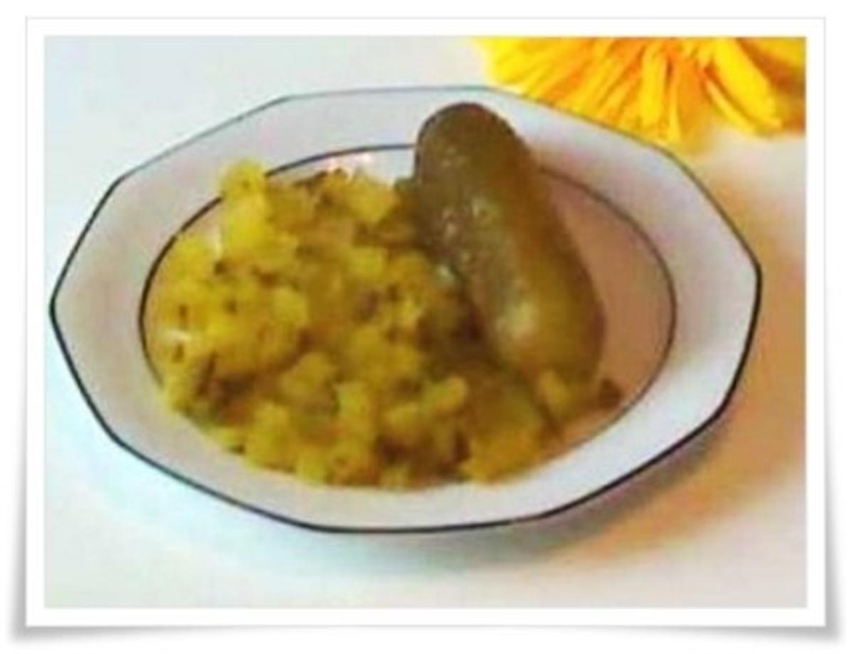 Salat:  Schinkenwurst- Salat mit Apfel......und  Mayonnaise - Rezept - Bild Nr. 7