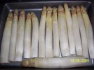 Spargel vom Blech - Rezept