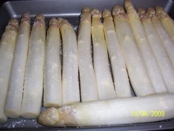 Spargel vom Blech - Rezept - Bild Nr. 2