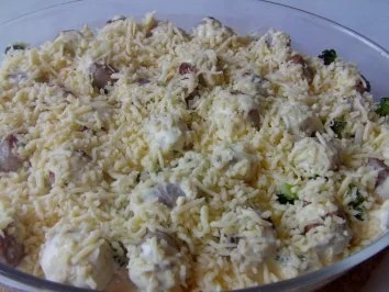 Bratwurstbällchen-Kartoffelauflauf - Rezept - Bild Nr. 4