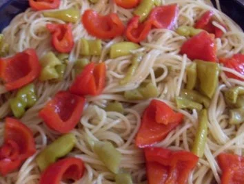 Rezept: Bunte Nudel-Pizza Bild Nr. 3 Bunte Nudel-Pizza - Rezept - Bild Nr. 3