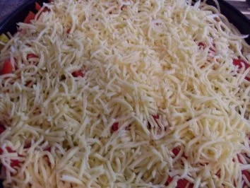 Rezept: Bunte Nudel-Pizza Bild Nr. 4 Bunte Nudel-Pizza - Rezept - Bild Nr. 4