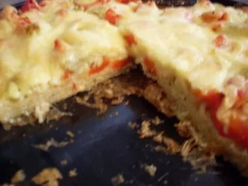 Rezept: Bunte Nudel-Pizza Bild Nr. 6 Bunte Nudel-Pizza - Rezept - Bild Nr. 6