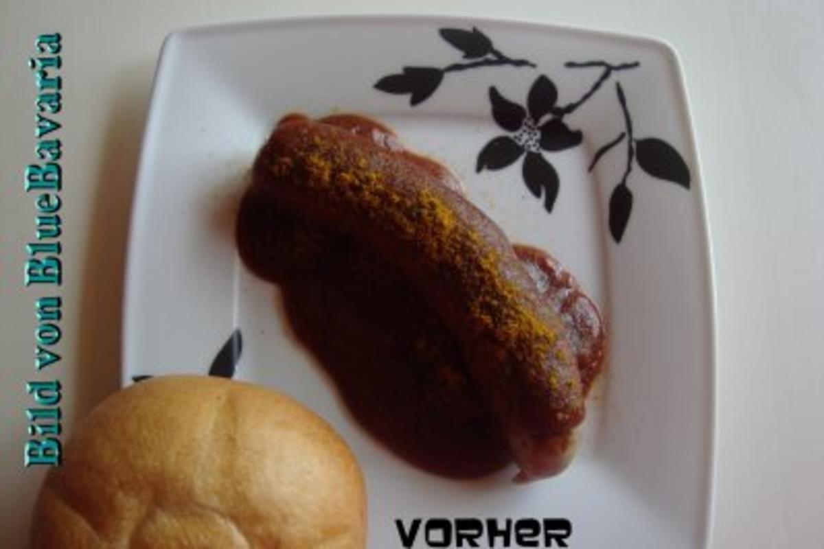 Bilder für Wurstküche: Brigittes Currywurst 2 mit Currysosse - Rezept