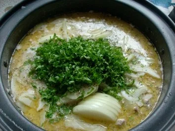 Kalbsrahmgulasch mit Champignons und Spargel - Rezept - Bild Nr. 7