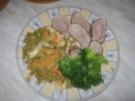 Filet auf Sahnesoße - Rezept