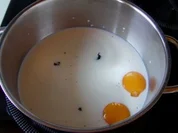 Vanilleeis aus einem 50 er Jahre Schulkochbuch - Rezept