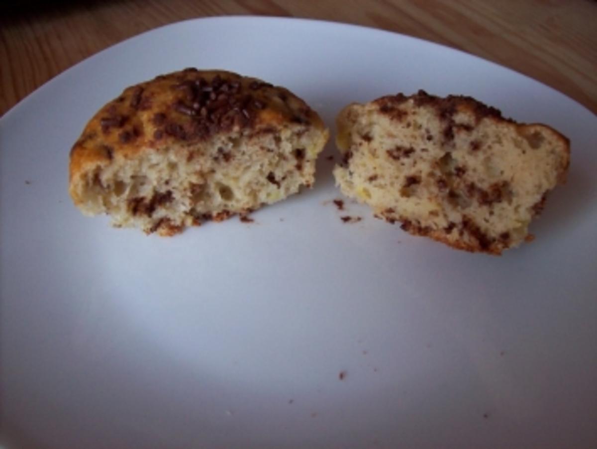 Bilder für Bananen-Schoko-Muffins - Rezept