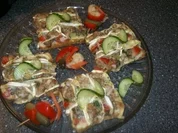 kleiner Snack . überbackener Toast - Rezept