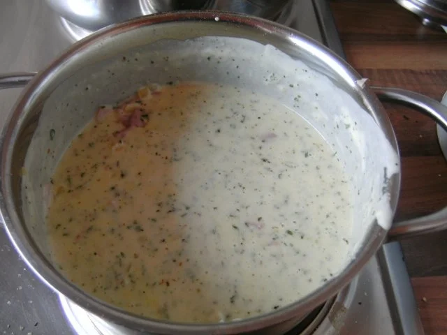 Kartoffel-Gemüse-Auflauf mit Schinken - Rezept - Bild Nr. 4