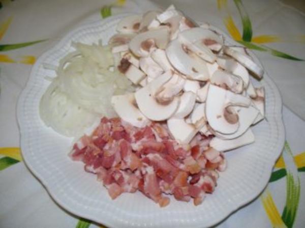 Champignon Käse Burger - einfach - 189 kcal/100g
